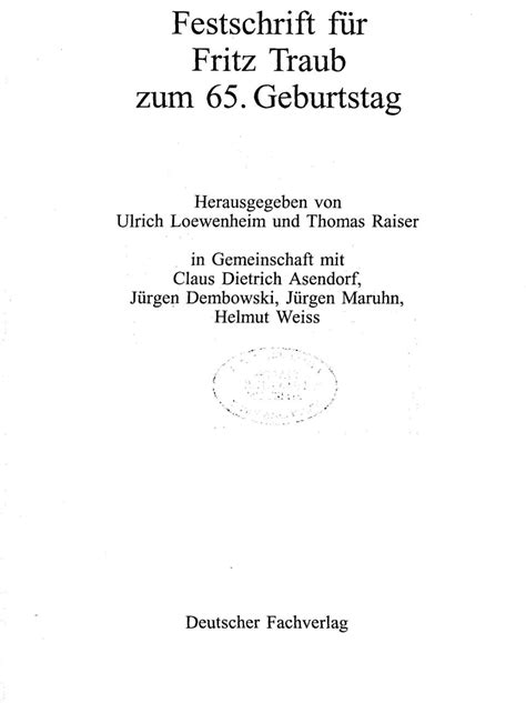 Festschrift für fritz traub zum 65. - Guide du travailleur nomade et du coworking.