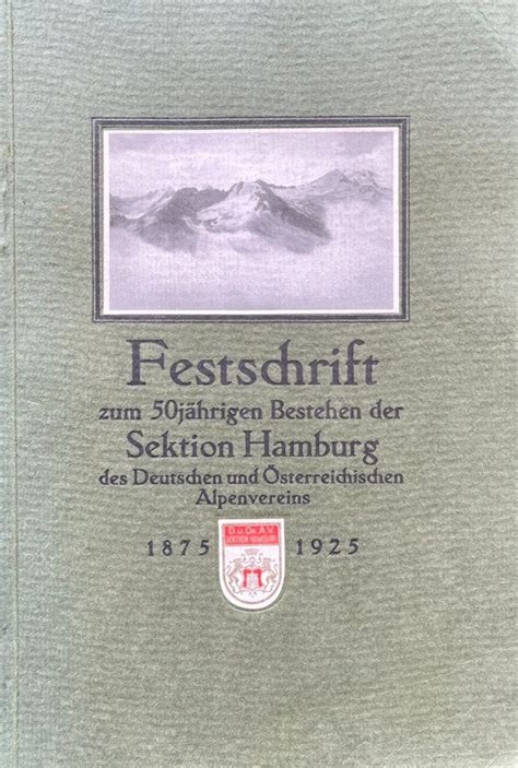 Festschrift zum 50 jährigen bestehen der sektion hamburg des deutschen und österreichischen alpenvereins, 1875 1925. - Sądowe postępowanie egzekucyjne w sprawach cywilnych.