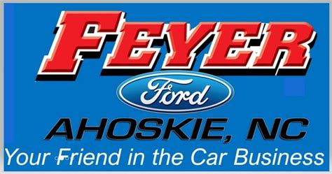 Feyer ford ahoskie nc. About Feyer Ford Ahoskie NC. Feyer Ford Ahoskie NC is located at 711 E Memorial Dr in Ahoskie, North Carolina 27910. Feyer Ford Ahoskie NC can be contacted via phone at (252) 332-2133 for pricing, hours and directions. 