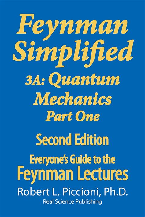 Feynman lectures simplified 3a quantum mechanics part one everyones guide to the feynman lectures on physic book 4. - Rowe ami cd mm3 100 jukebox manual.
