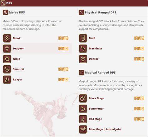 Ff14 best dps starting class.  Which classes are they, what do these classes do, and wh...