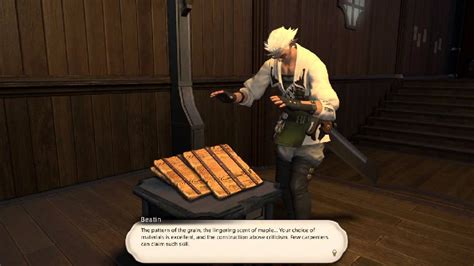 In order to complete this quest, you must have learned the advanced recipes contained within Master Carpenter III. Through no fault of the wood you provided, Nguruvilu escaped the trap. Barthovieu has learned from this experience that his knowledge of the dragon is far from complete, and now wishes to examine one of its scales.. 