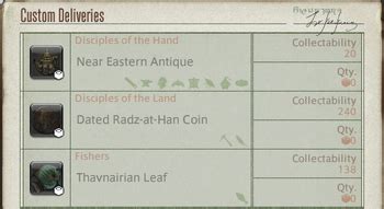 Ff14 custom deliveries locations.  Custom Deliveries Introduction Custom Deliveries a...