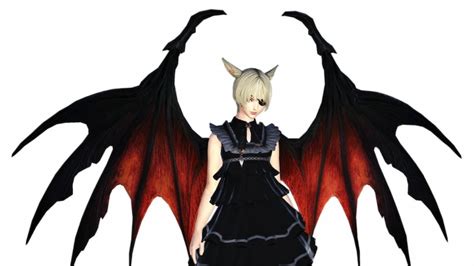 Ff14 demon wings. Version 2.0. Remade the mod from scratch using The Body SE, including Lagomorph-compatible options and adding an extra "bigger bulge" option. Version 1.0. Initial release. Upscale of the Angelic and Demonic Slops to The Body SE, including my size edits and my Bara Curvy edit. Includes also options with and without a bulge (plus a bigger bulge ... 