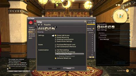 Ff14 fc ranks. Free Company Crafting. Free Company Crafting is a feature introduced in Heavensward that allows players to craft Aetherial Wheels, Exterior Walls, Airships and Submersibles for their Free Company. Company Airships and Submersibles can be used to embark on Exploratory Voyages. Free Company Crafting requires your Free Company … 