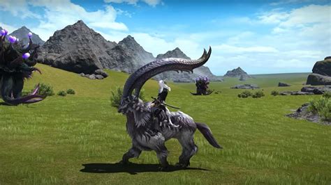 There are two ways to get the Megalotragus mount in Final Fantasy XIV. Players must first acquire the Megalotragus Horn, available from the Market Board via other players if you're flush with Gil. Head to the Market Board and type in the item name to see the recent listings and price points.. 