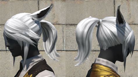 Ff14 practical ponytails. It is indeed a brand new hairstyle not yet available to any players. It is not a default style for any race. It also appeared on an NPC in Make it Rain. We are likely to get it eventually ourselves. M’naago was the first NPC with her hairstyle in the game before it became available to players. VitalSuit • 1 yr. ago. 