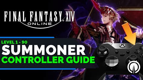 Ff14 summoner controller setup.  it seems like smn is complicated with pet comma...