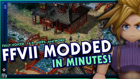 Check out the "Remako mod" makes VII look gorgeous. You can also play around with the Seventh Heaven mod tool. You can update the character models such as using clouds battle model in the field. I honestly think this might be the best way to experience VII. 1.. 