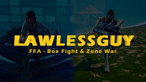 Come play FFA - Box Fight & Zone War by lawlessguy in Fortnite Creative. Enter the map code 3515-0375-5877 and start playing now!. 