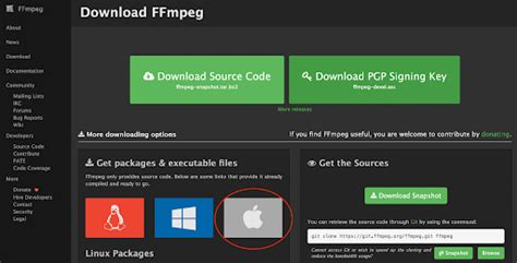 Ffmpeg windows. go to https://ffmpeg.  Follow our easy instructions to ...