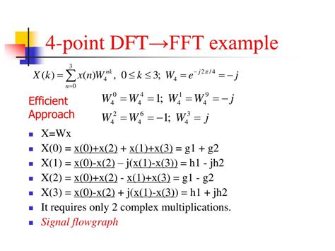 Fft example by hand.  for : 4. ), read first the mathematical descriptio...