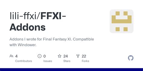 Ffxi addons github.  We launch as a progression server starting at the Chain...