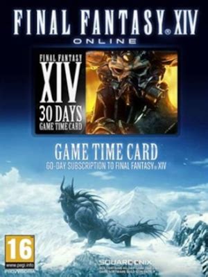 Ffxiv Game Time Card 30 Day Game News Update 2023