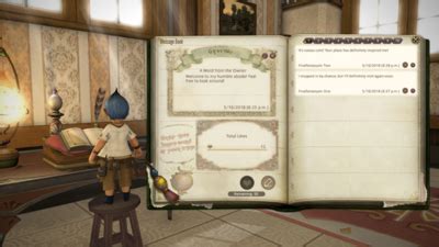Ffxiv Message Book