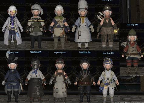 Ffxiv crafting gear. Gear progression is based on item level, commonly referred to i# or iL#. For example, if a piece of gear is i560, its item level is 560. The higher the item level, the stronger the piece of equipment is. Upgrading gear is very straightforward in FFXIV. Endgame gear with higher item levels can be acquired from various types of content. 