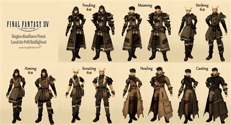 Ffxiv distance gear. Distance Scale Mail of Striking ... visit the FINAL FANTASY XIV Fan Kit page. ... The gear here looks better than the crafted il640 gear. 