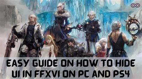 Method 1: Using the touchpad button. The first method for hiding the UI in FFXIV is to use the touchpad button on your PlayStation 4 or PlayStation 5 controller. Simply press the touchpad button .... 