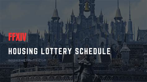Lottery Date for Housing Wards Introduced in Final Fantasy XIV 6.3. This will not take long, as Lottery for the new plots starts on Sunday, January 15, 2023 at 7:00 a.m. (PST). From this moment onwards, plays can bid into their desired plot and wait for the numbers to be rolled. Results will be given on January 20, five days later .. 