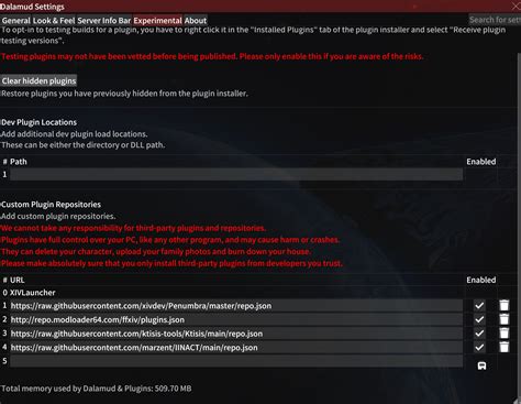 Ffxiv how to install mods with dalamud. g.  Examples include: Simple Tweaks IINACT ...