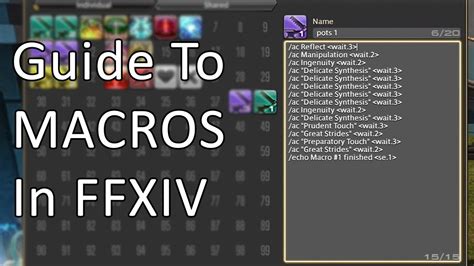 Ffxiv macro target specific enemy.  The original macro is deleted.  New com...
