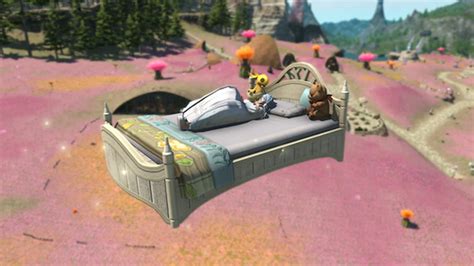 Magicked Bed. Other. 0. 5. This flying furnishing eliminates the need to get up in the morning─or ever. Modern magic put to good use at last! Available for Purchase: No. Sells for 1,000 gil. . 