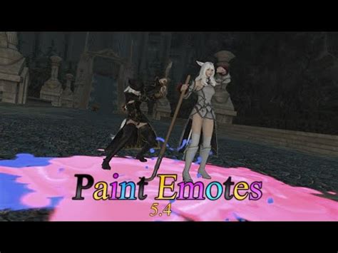 Ffxiv paint emote. Things To Know About Ffxiv paint emote. 