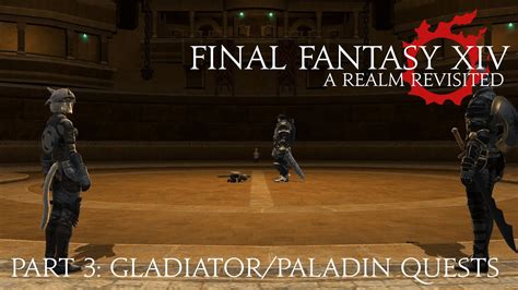 Aug 10, 2021 · PLD is one of the legacy classes in Final Fantasy XIV, which means that you’re first going to have to hit Level 30 as a Gladiator before you can become a Paladin. To pick up the quest to become a Paladin, you first have to have completed the quest The Rematch which you would take from First Sword Mylla situated at the Gladiator’s Guild in ... . 
