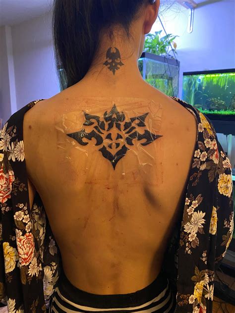 Ffxiv tattoo. If you have decided to get a circular tattoo, it may be best to have the tattoo drawn on a flat surface of your body, such as your shoulder or in between the shoulder blades. 