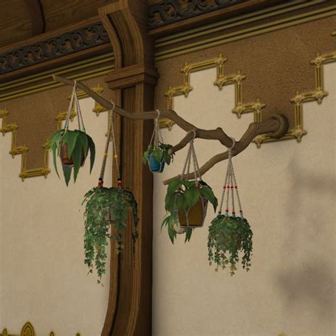 Ffxiv wall planter. Difficulty 91. Durability 70. Maximum Quality 360. Quality Up to 50%. Characteristics. Quick Synthesis Unavailable. Craftsmanship Recommended: 99. HQ Uncraftable. Copy Name to Clipboard. 