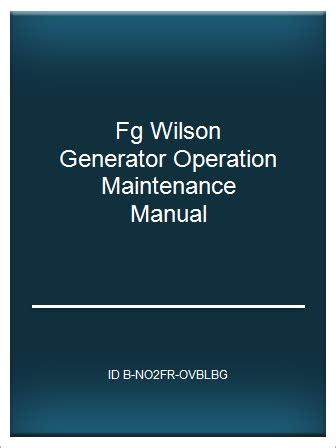 Fg wilson generator service manual model p20p2. - Verlag wolfgang weidlich, frankfurt am main.