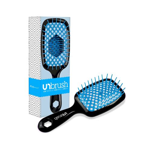 Fhi unbrush. Product Description. UNbrush gently yet thoroughly extracts knots and tangles from even the most unruly hair, painlessly and effortlessly. Unique vented cushion reduces styling … 