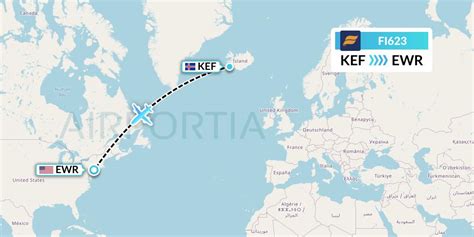 Flight status, tracking, and historical data for Icelandair 6