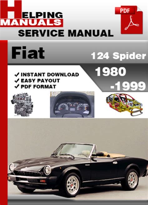 Fiat 124 spider 1980 1999 reparaturanleitung download herunterladen. - Bosch nexxt 300 series service manual.