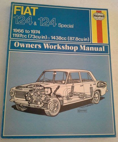 Fiat 24 and 124 special owners workshop manual. - Mott flail mower manual model 72.