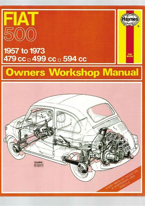 Fiat 500 479cc 499cc 594cc workshop manual 1960 1970. - Handbücher für john deere traktoren 2130.