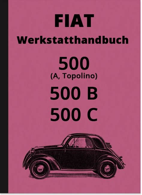Fiat 500 a topolino workshop manual. - Yamaha wr426 wr426f 2005 repair service manual.
