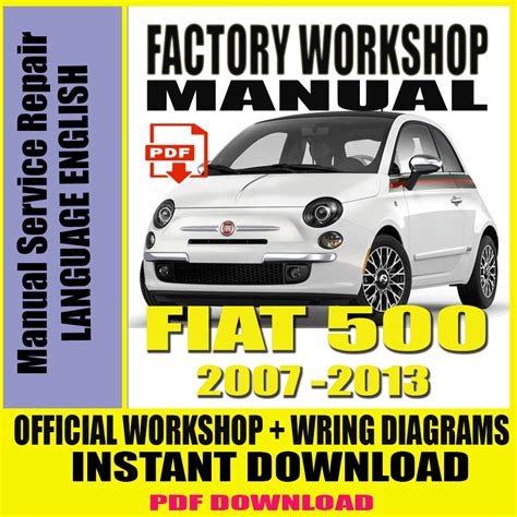Fiat 500 shop manual 2007 2013. - Yamaha f40b outboards factory service repair manual.