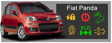 Fiat Panda Dashboard Lights and Meaning - Warning Signs