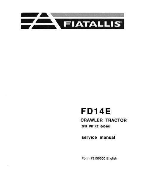 Fiat allis fd 14 c parts manual. - A vez e a voz do popular.