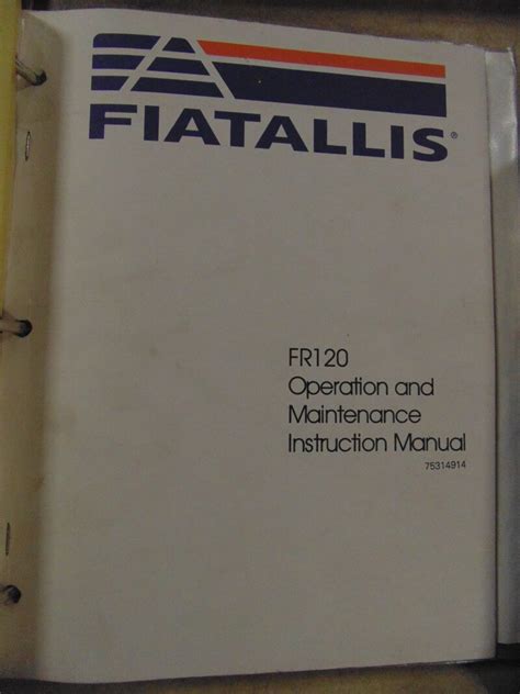 Fiat allis fr120 wheel loaders operation maintenance instruction manual. - 2012 arctic cat efi 700 h1 service manual.