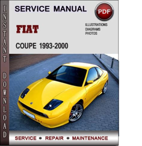 Fiat coupe service repair manual 1993 2000. - Kubota b2710 hsd tractor parts manual illustrated list ipl.