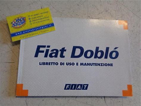 Fiat dobl libretto manuale uso manutenzione. - Una plegaria americana y otros poemas.