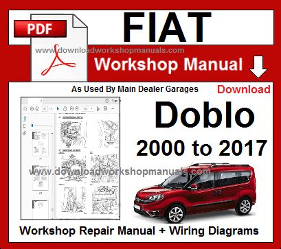 Fiat doblo 2000 2005 service repair manual multilanguage. - Nissan patrol 260 repair manual download.