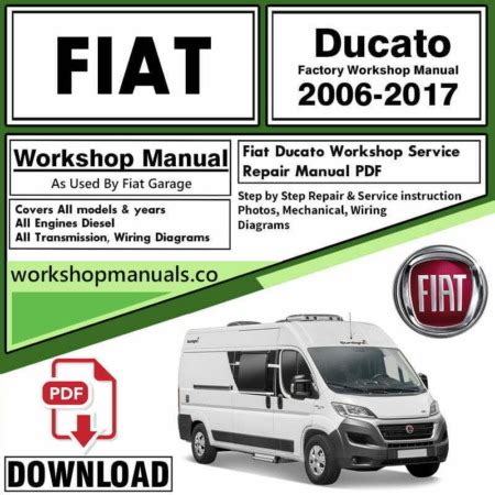 Fiat ducato 10 d 2015 workshop manuals. - Regla kimbisa del santo cristo del buen viaje.