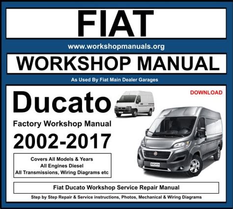 Fiat ducato 130 multijet workshop manual. - Karcher 720 mx manuale delle parti.