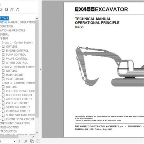 Fiat kobelco ex355 tier2 excavator service repair manual. - Actores y testigos de la triple alianza..