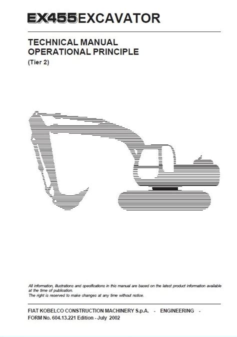Fiat kobelco ex455 tier2 excavator service repair manual. - 1993 oldsmobile cutlass ciera repair manual.