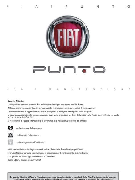 Fiat punto manuale uso e manutenzione. - Hp designjets 500 800 series service manual.