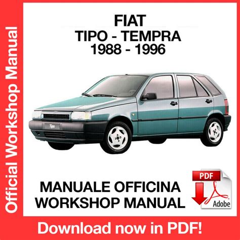 Fiat tipo 1988 1996 manuale di riparazione officina. - Arquivo histórico municipal de vila nova de gaia.